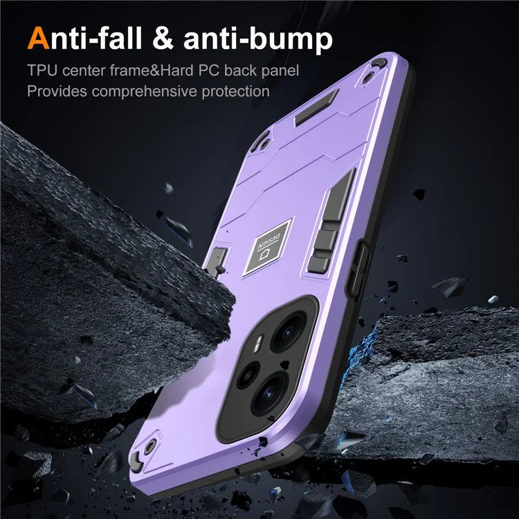 For Xiaomi Poco F5 5G / Redmi Note 12 Turbo Case Drop Protection PC+TPU Phone Cover