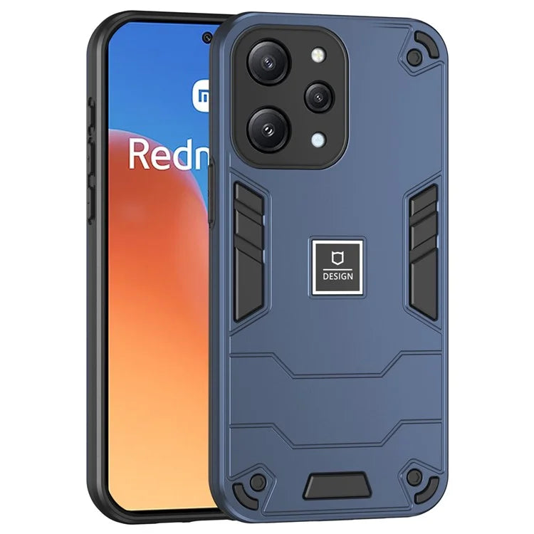 For Xiaomi Redmi 12 4G / 5G (Global) Case PC+TPU Phone Cover 2 in 1 Heavy Duty