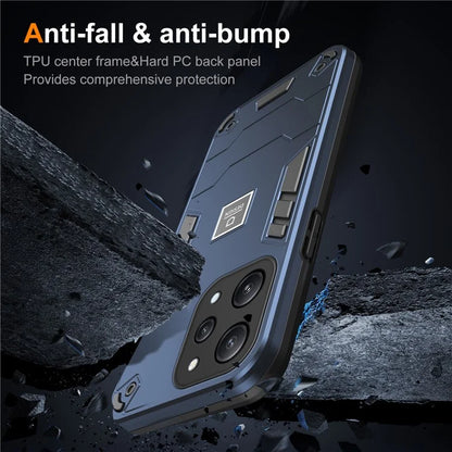 For Xiaomi Redmi 12 4G / 5G (Global) Case PC+TPU Phone Cover 2 in 1 Heavy Duty