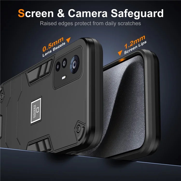 For Xiaomi 12T 5G / 12T Pro 5G / Redmi K50 Ultra Case PC+TPU Anti-Scratch Phone Cover
