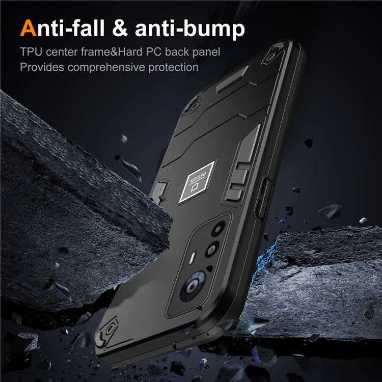 For Xiaomi 12T 5G / 12T Pro 5G / Redmi K50 Ultra Case PC+TPU Anti-Scratch Phone Cover