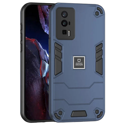 For Xiaomi Poco F5 Pro 5G / Redmi K60 5G / K60 Pro 5G Case 2-in-1 Hybrid Protective PC+TPU Phone Cover