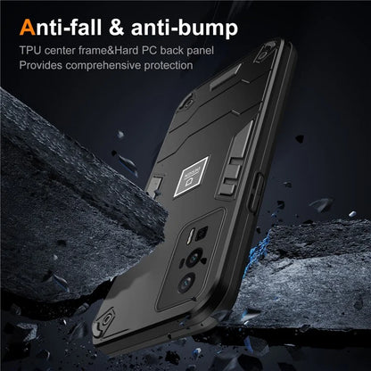 For Xiaomi Poco F5 Pro 5G / Redmi K60 5G / K60 Pro 5G Case 2-in-1 Hybrid Protective PC+TPU Phone Cover