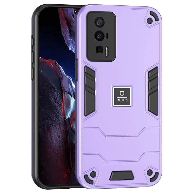 For Xiaomi Poco F5 Pro 5G / Redmi K60 5G / K60 Pro 5G Case 2-in-1 Hybrid Protective PC+TPU Phone Cover