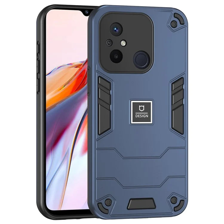 For Xiaomi Redmi 12C 4G / Poco C55 4G Phone Case Shockproof TPU Hard PC Drop-Proof Shell