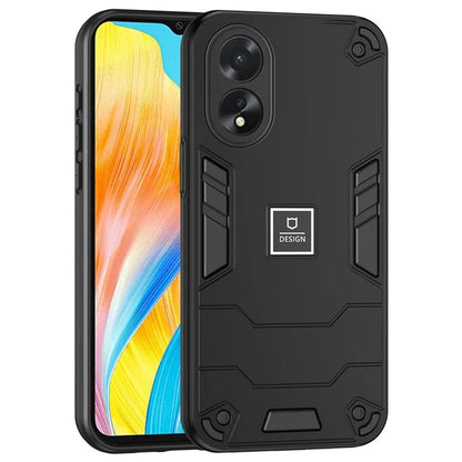 For Oppo A38 4G / A18 4G PC+TPU Case Dual-Layer Design Drop Protection Phone Cover