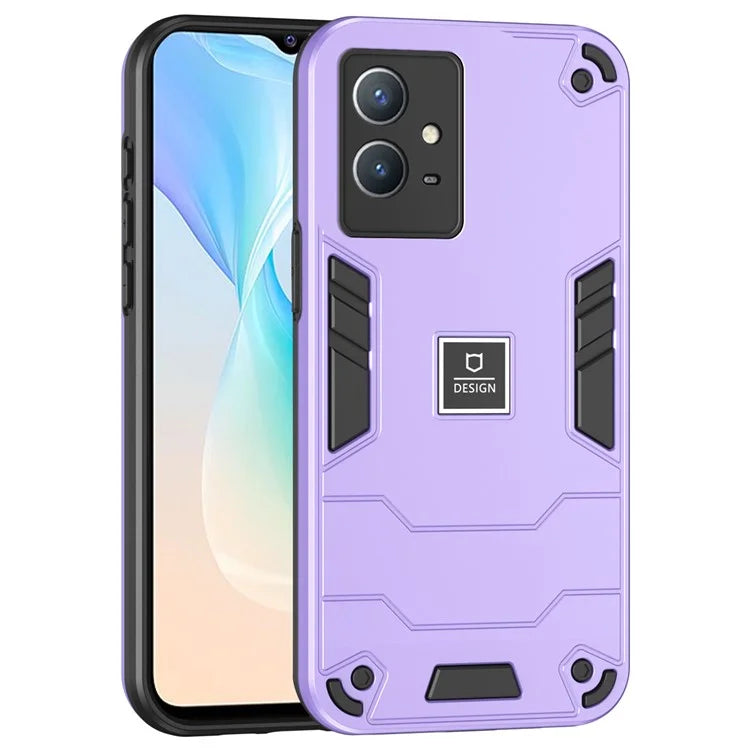 For vivo Y33s / T1x 4G Case Scratch Resistant Protective Phone Cover