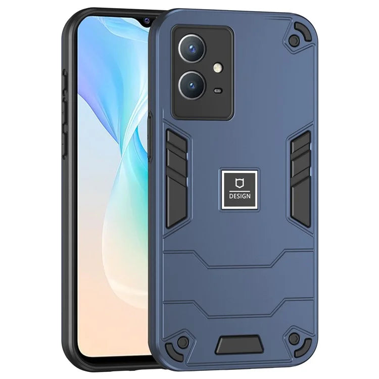 For vivo Y33s / T1x 4G Case Scratch Resistant Protective Phone Cover