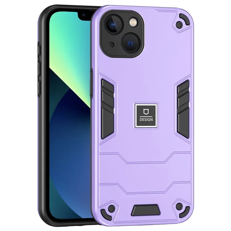 Case for iPhone 13 Hard PC Back Soft TPU Bumper Protective Phone Cover
