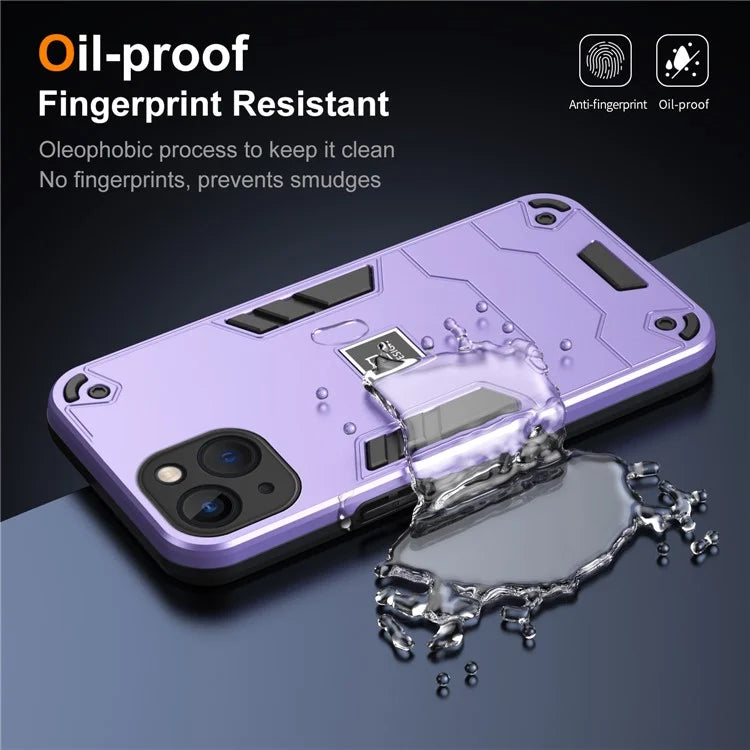 Case for iPhone 13 Hard PC Back Soft TPU Bumper Protective Phone Cover