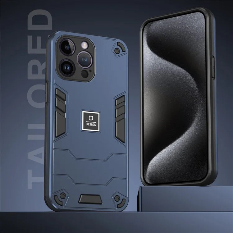 For iPhone 14 Pro Max Armor Shockproof Case Hard PC Soft TPU Dual Layer Hybrid Phone Cover