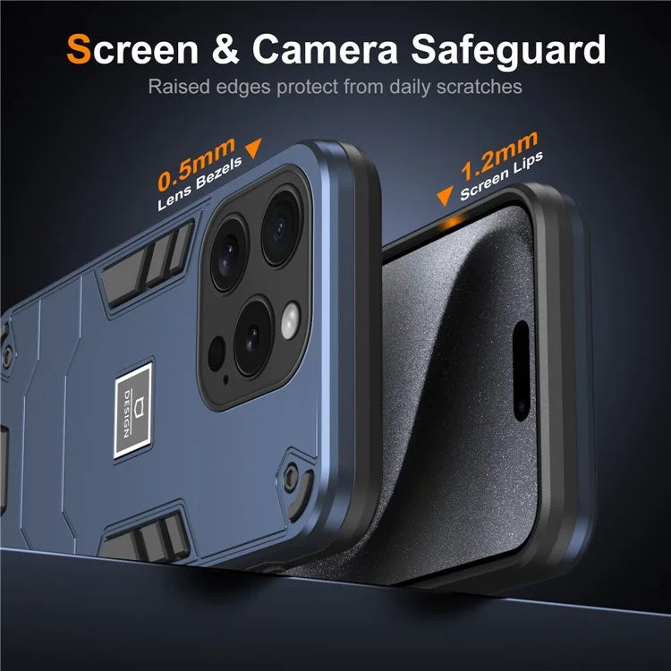 For iPhone 15 Pro Phone Case Dual Layer Shockproof Protection Cover
