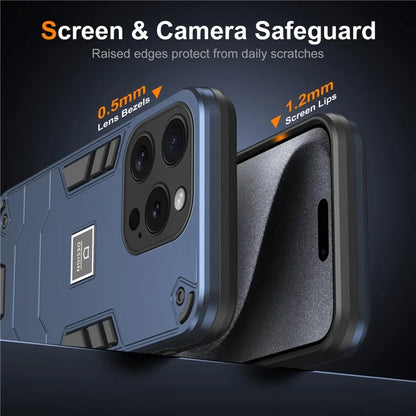 For iPhone 15 Pro Phone Case Dual Layer Shockproof Protection Cover