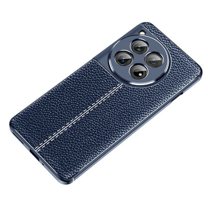 For OnePlus 12 5G Soft TPU Case Litchi Texture Protective Phone Cover