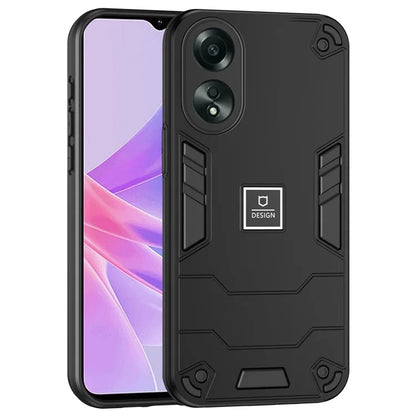 For Oppo A58 4G Case 2-in-1 TPU+PC Drop Protective Phone Cover
