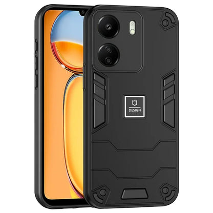 For Xiaomi Redmi 13C 4G / Poco C65 4G Case PC+TPU Dual Layers Phone Cover
