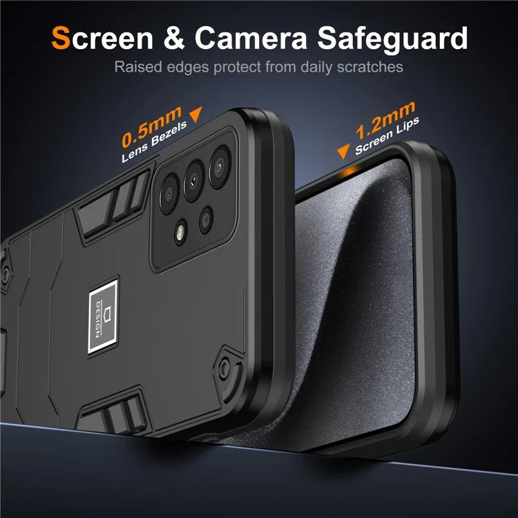 For Samsung Galaxy A13 4G Phone Case Shockproof PC+TPU Hybrid Cover