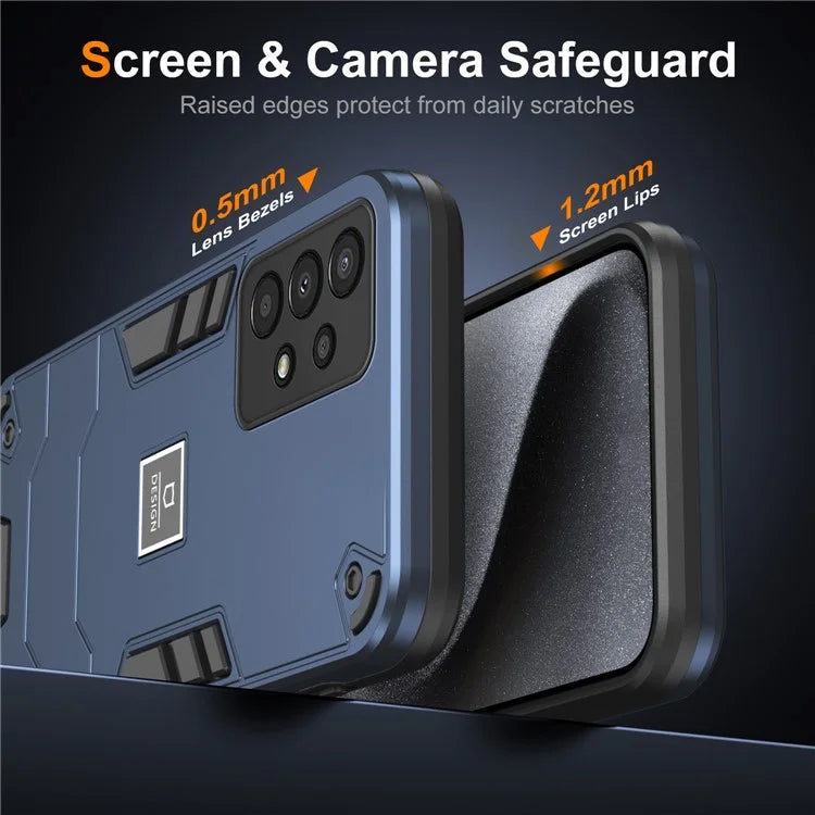 For Samsung Galaxy A13 4G Phone Case Shockproof PC+TPU Hybrid Cover