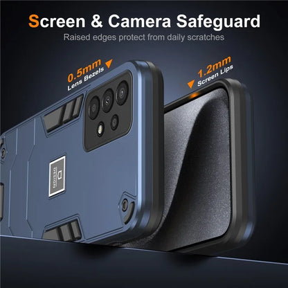 For Samsung Galaxy A13 4G Phone Case Shockproof PC+TPU Hybrid Cover