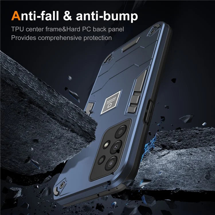 For Samsung Galaxy A13 4G Phone Case Shockproof PC+TPU Hybrid Cover