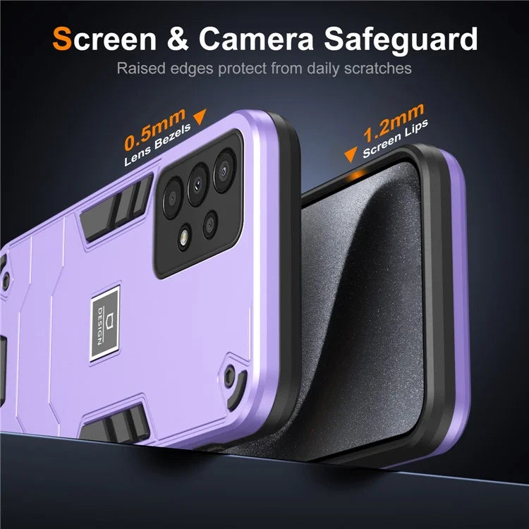 For Samsung Galaxy A13 4G Phone Case Shockproof PC+TPU Hybrid Cover