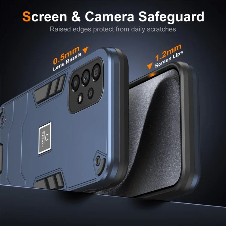For Samsung Galaxy A53 5G Phone Case TPU+PC 2-in-1 Armor Shockproof Cover