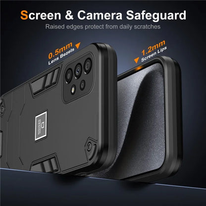 For Samsung Galaxy A53 5G Phone Case TPU+PC 2-in-1 Armor Shockproof Cover