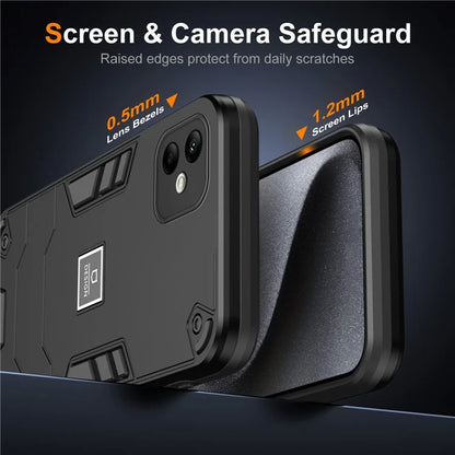 For Samsung Galaxy A05 4G Phone Case Hard PC + Soft TPU Anti-Scratch Cover