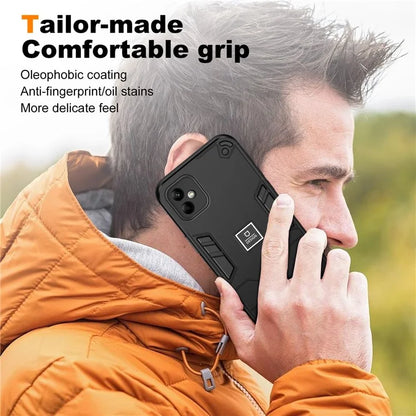 For Samsung Galaxy A05 4G Phone Case Hard PC + Soft TPU Anti-Scratch Cover
