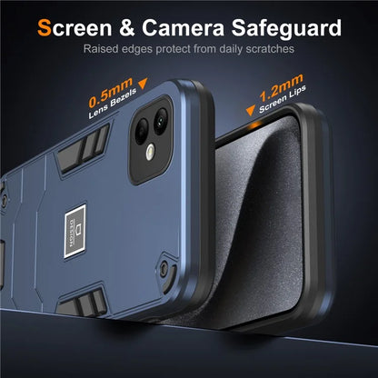 For Samsung Galaxy A05 4G Phone Case Hard PC + Soft TPU Anti-Scratch Cover