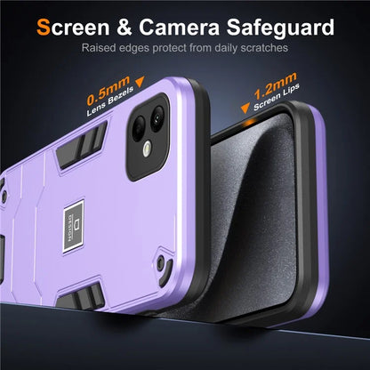 For Samsung Galaxy A05 4G Phone Case Hard PC + Soft TPU Anti-Scratch Cover