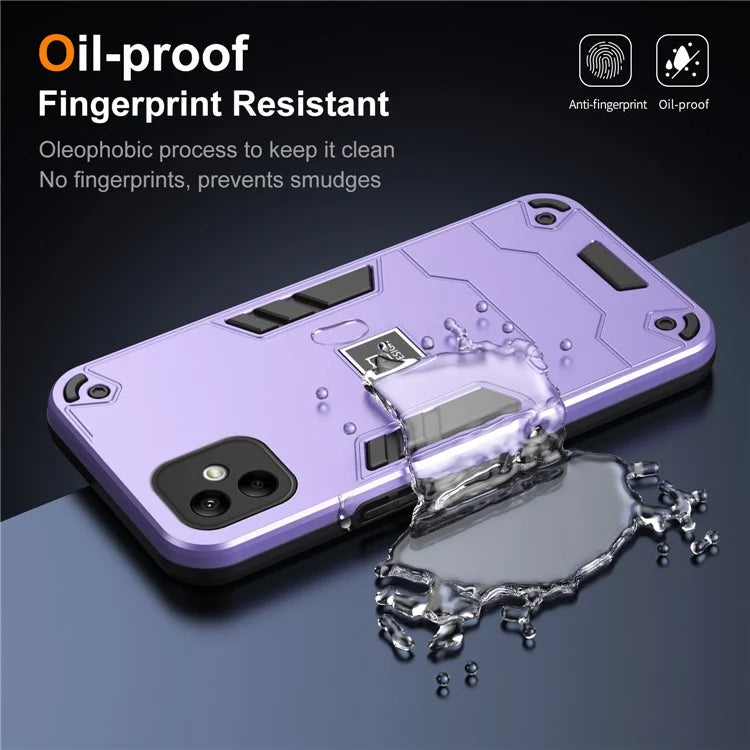 For Samsung Galaxy A05 4G Phone Case Hard PC + Soft TPU Anti-Scratch Cover