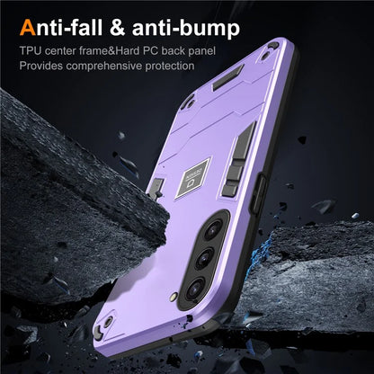 For Samsung Galaxy S23+ Phone Case Hybrid Hard PC + Soft TPU Shockproof Cover