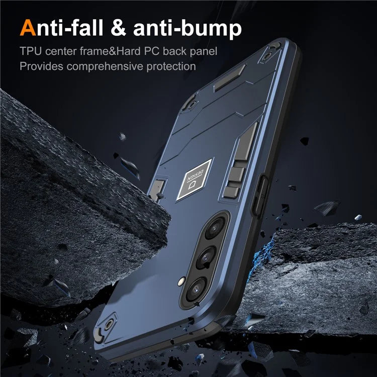 For Samsung Galaxy S23 FE Case Armor Hard PC + Soft TPU Phone Cover