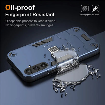 For Samsung Galaxy S23 FE Case Armor Hard PC + Soft TPU Phone Cover