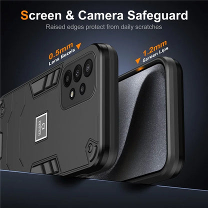 For Samsung Galaxy A23 4G / 5G (Global Version) Case 2-in-1 Design PC + TPU Phone Cover