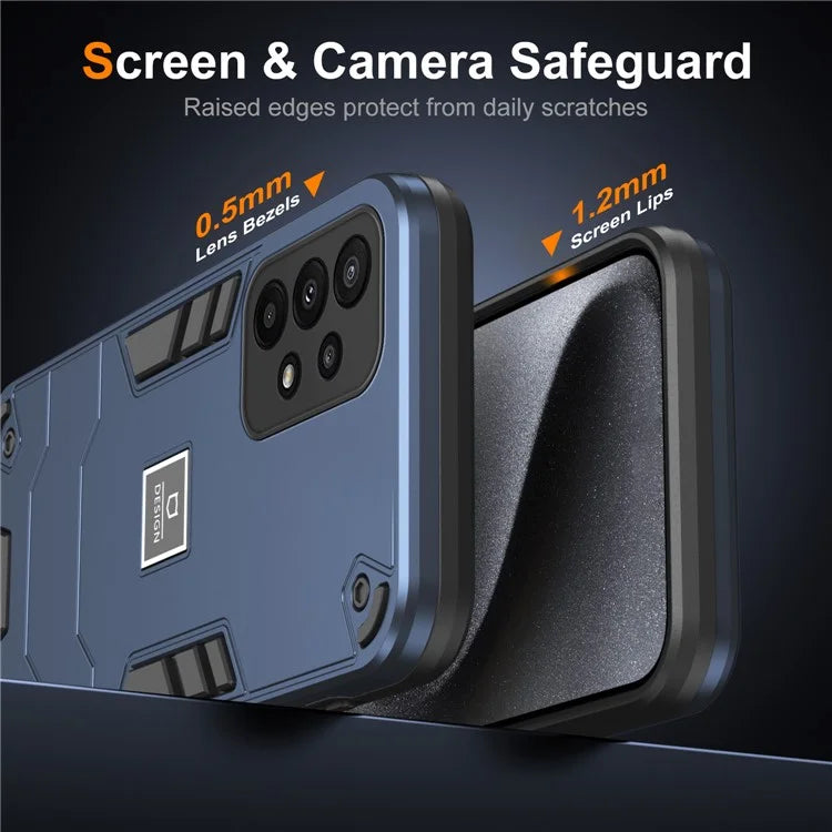 For Samsung Galaxy A23 4G / 5G (Global Version) Case 2-in-1 Design PC + TPU Phone Cover