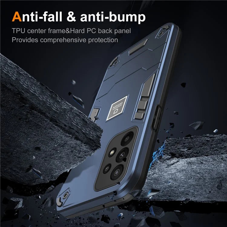 For Samsung Galaxy A23 4G / 5G (Global Version) Case 2-in-1 Design PC + TPU Phone Cover