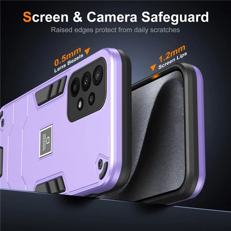 For Samsung Galaxy A23 4G / 5G (Global Version) Case 2-in-1 Design PC + TPU Phone Cover