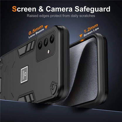 For Samsung Galaxy A05s 4G 2-in-1 Protective Cover Dual Layer Hybrid Phone Case