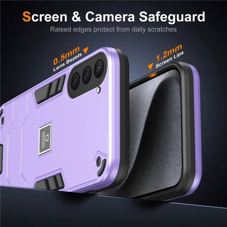 For Samsung Galaxy S23 Case PC+TPU Shockproof Protection Phone Back Cover