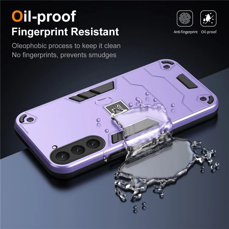 For Samsung Galaxy S23 Case PC+TPU Shockproof Protection Phone Back Cover