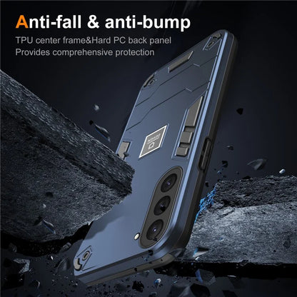 For Samsung Galaxy S23 Case PC+TPU Shockproof Protection Phone Back Cover