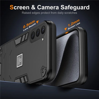 For Samsung Galaxy S23 Case PC+TPU Shockproof Protection Phone Back Cover