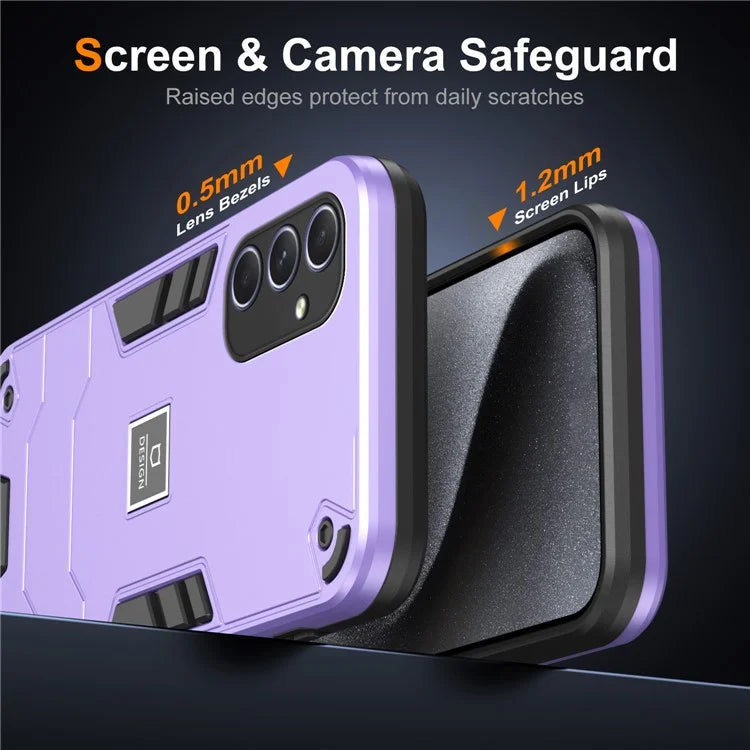 For Samsung Galaxy A54 5G Phone Cover PC+TPU Scratch Resistant Rugged Case