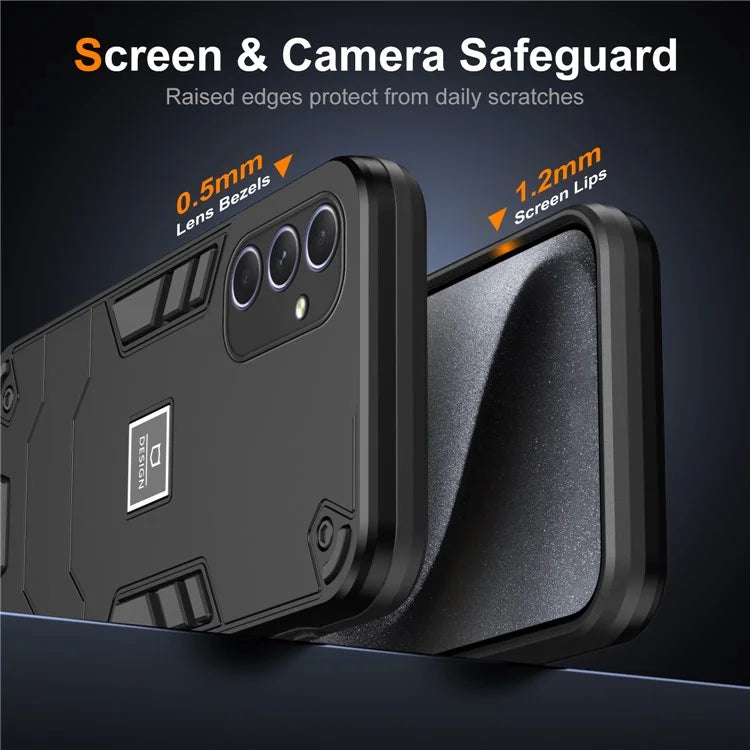 For Samsung Galaxy A54 5G Phone Cover PC+TPU Scratch Resistant Rugged Case