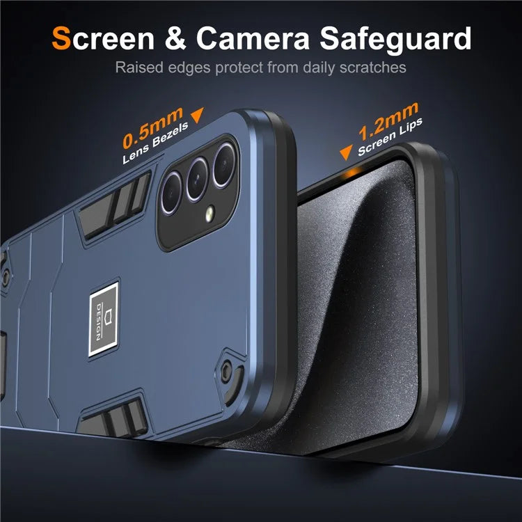 For Samsung Galaxy A54 5G Phone Cover PC+TPU Scratch Resistant Rugged Case