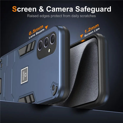 For Samsung Galaxy A54 5G Phone Cover PC+TPU Scratch Resistant Rugged Case