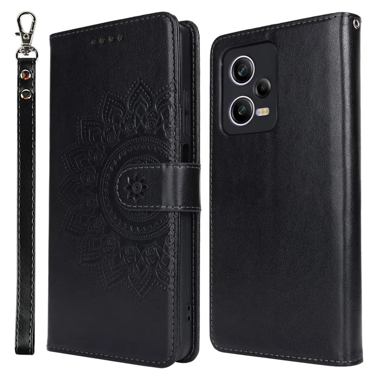 For Xiaomi Redmi Note 12 Pro 5G / Redmi Note 12 Pro Speed 5G /  Poco X5 Pro 5G Cover R61 Texture Leather Stand Case