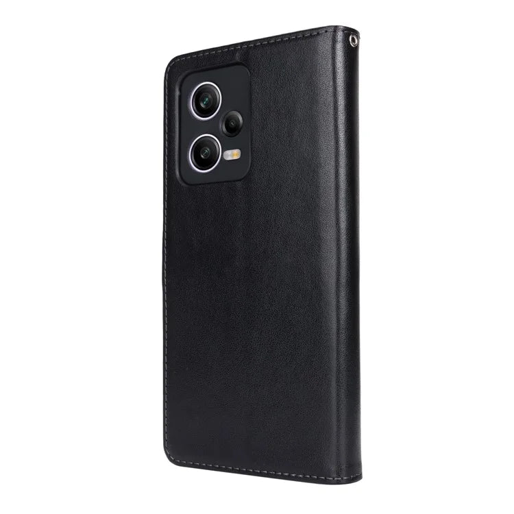 For Xiaomi Redmi Note 12 Pro 5G / Redmi Note 12 Pro Speed 5G /  Poco X5 Pro 5G Cover R61 Texture Leather Stand Case